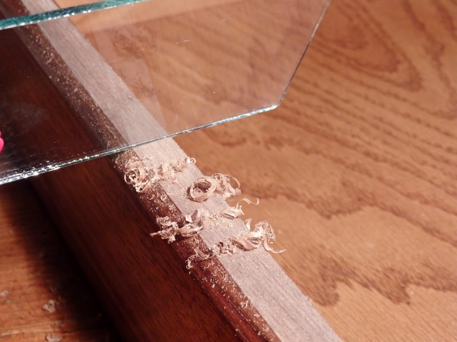 Flying Circus Studios Kurt J Meyers Glass As A Cabinet Scraper