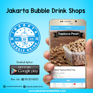 jakarta bubble drink tapioca pearl