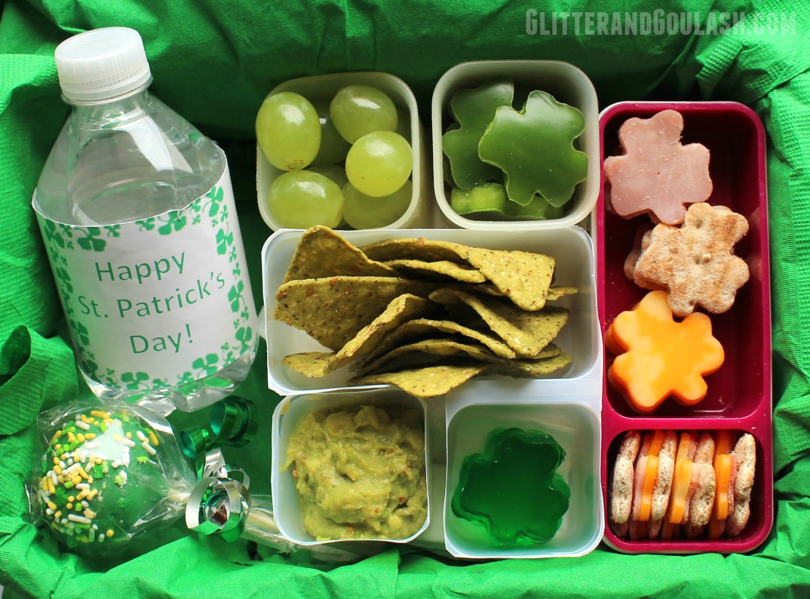 St. Patrick's Day School Lunch Ideas Glitter and Goulash