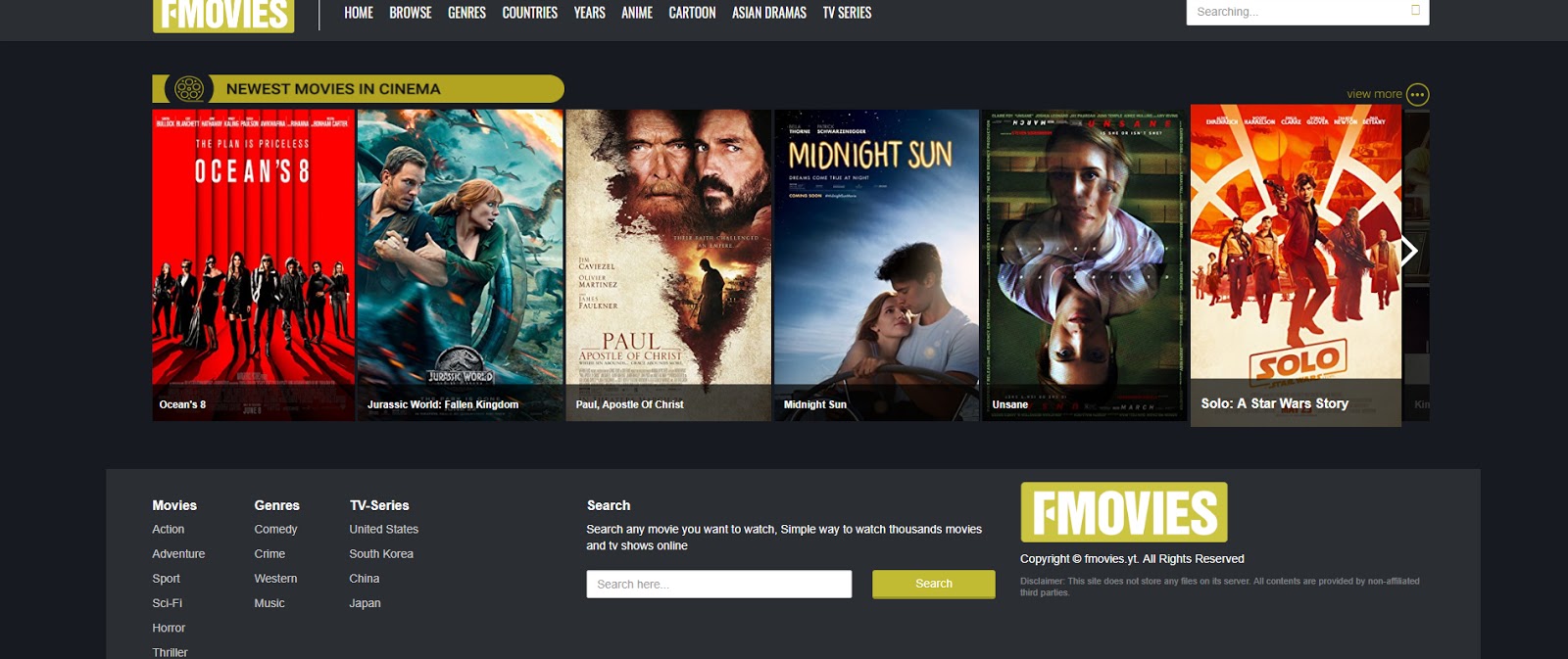 Top Ten Best Streaming Sites To Watch Free Movies And Tv Series