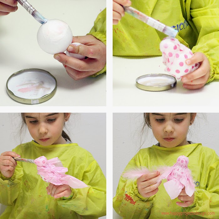 DIY pajarito de pascua: paso a paso