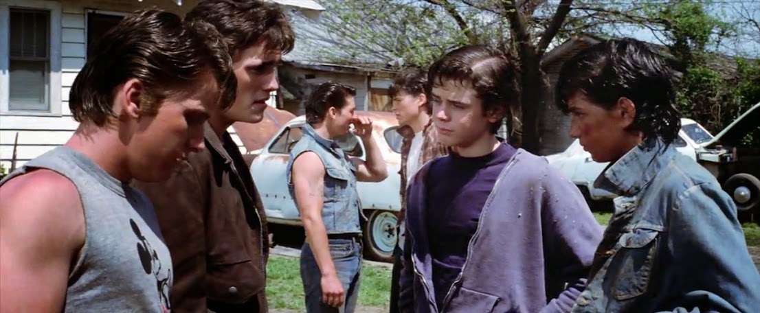 The Greasers from Francis Ford Coppola's "The Outsiders" (1983