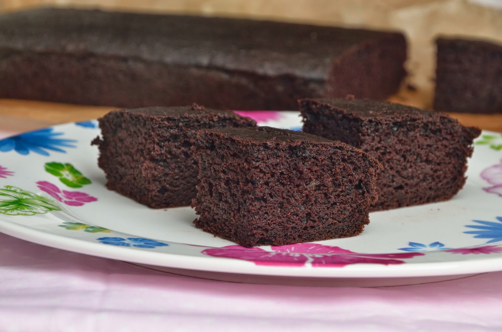 Ciasto czekoladowe / brownie z burakami (wegańskie)
