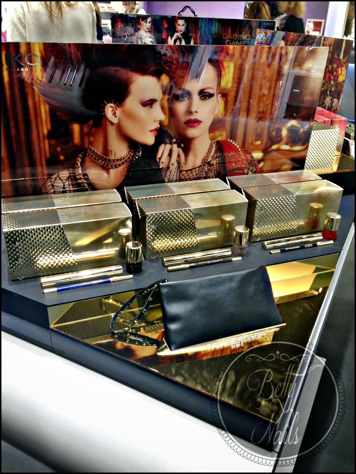 Betty Nails: KIKO Haute Punk - Store displays