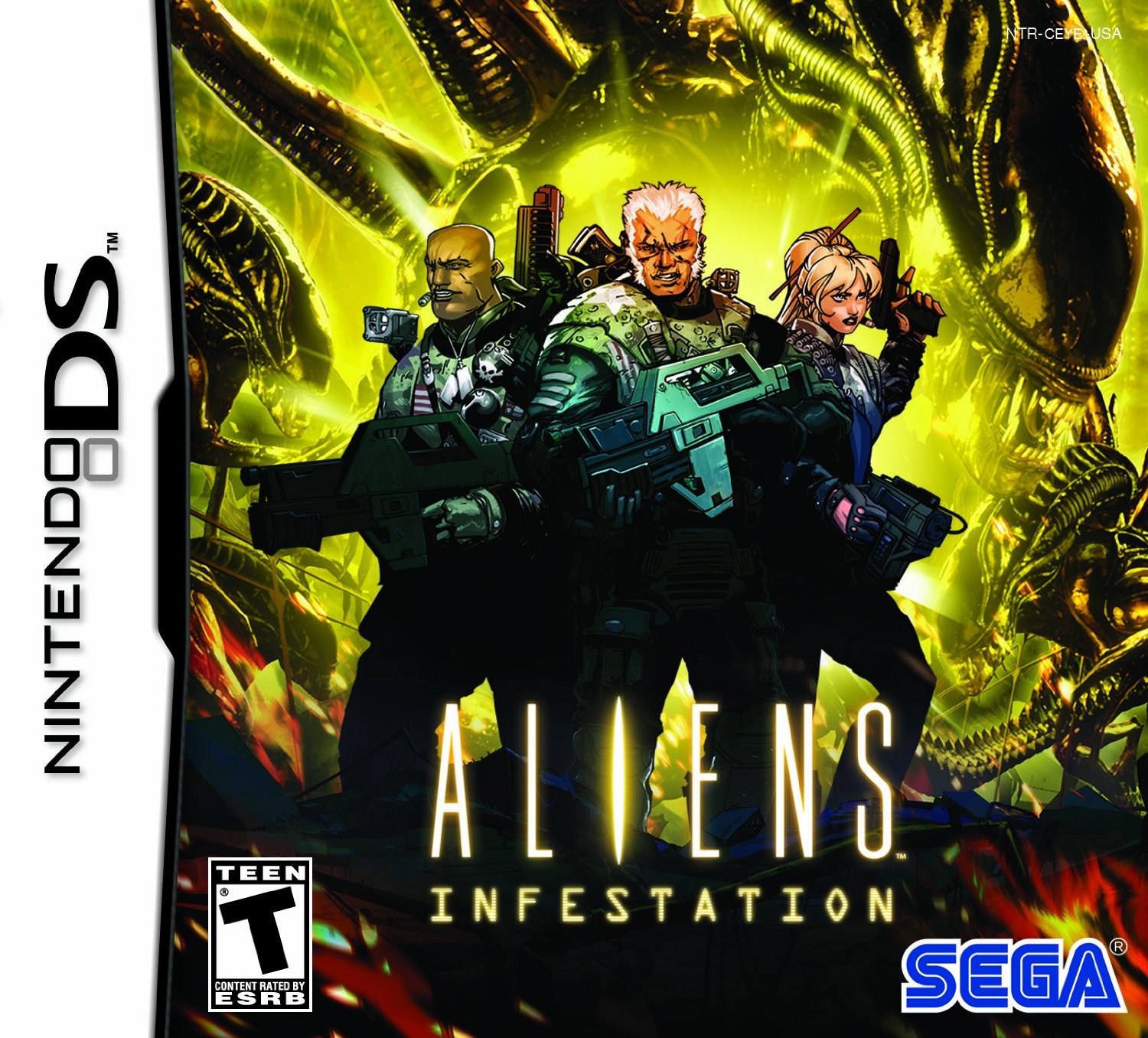 Aliens Infestation Sprites