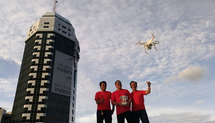 Dorong Inovasi, Indosat Ooredoo Tambah Komunitas Drone