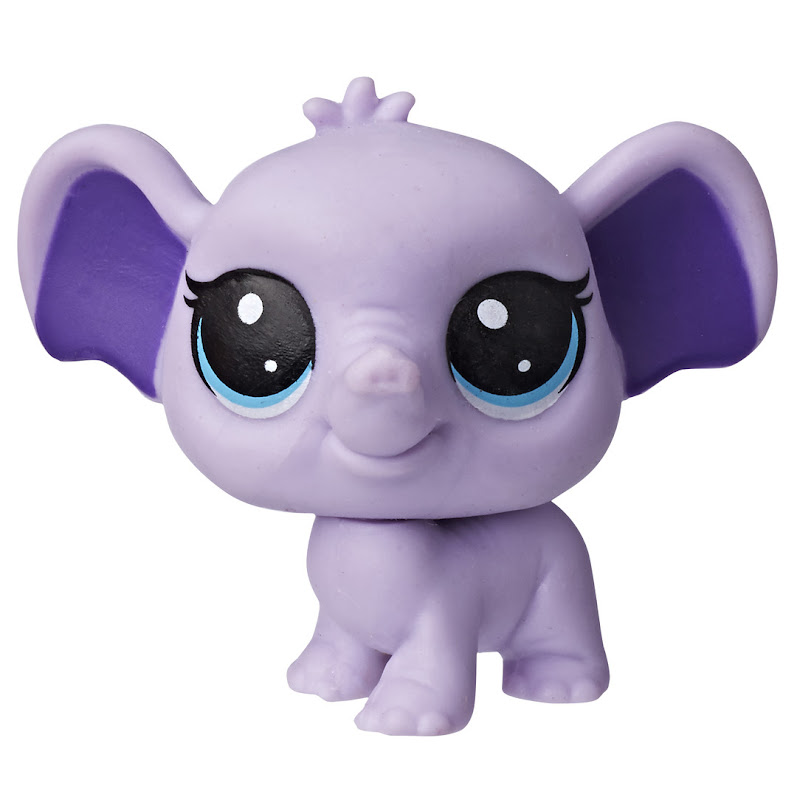 Littlest Pet Shop Series 3 Mini Pack Faye Elefant (3110) Pet LPS Merch