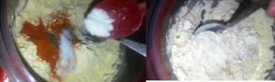 mix-gram-flour-with-spices