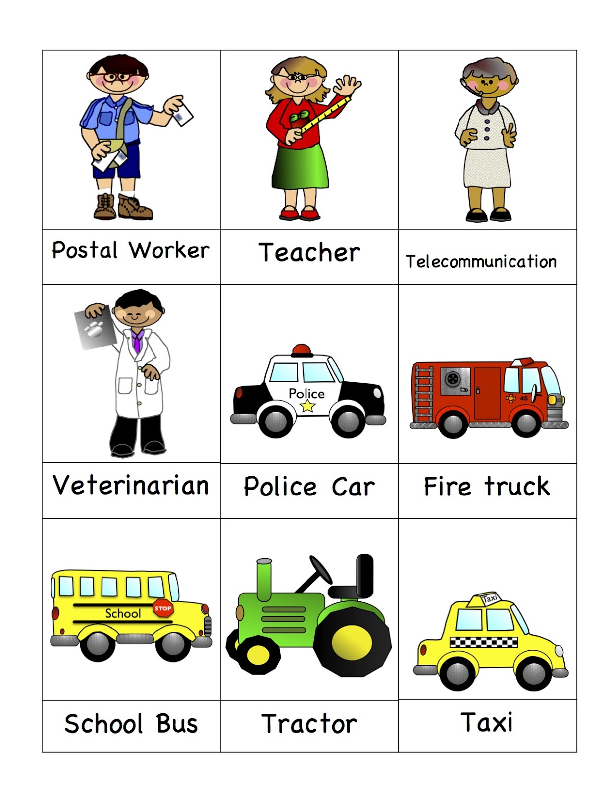 Community Helpers Preschool Worksheets Free Printable