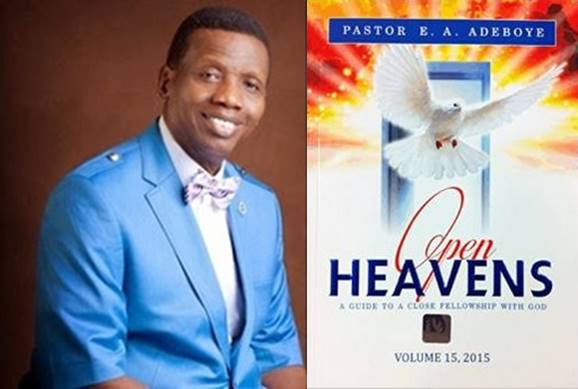 Open Heavens 23 October 2015: Friday daily devotion by Pastor E. A. Adeboye - Wise in Your Own Eyes?