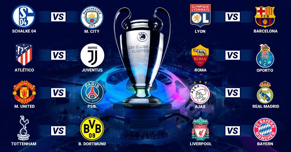 champions league 2019 last 16