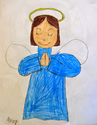 Draw a Simple Angel Art Class Ideas