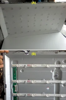 TV LED Gambar Gelap Suara Normal