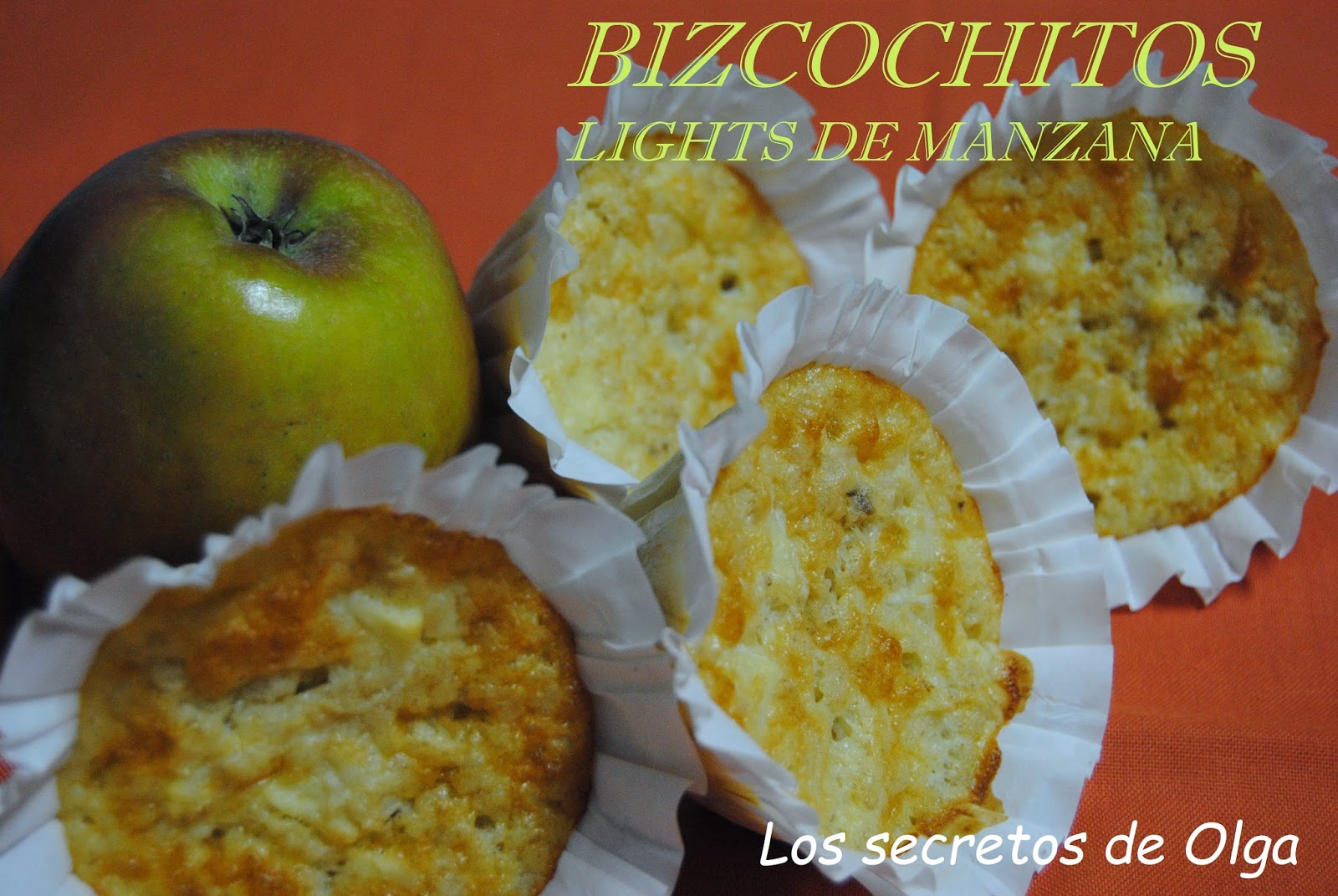 BIZCOCHITOS LIGHT DE MANZANA