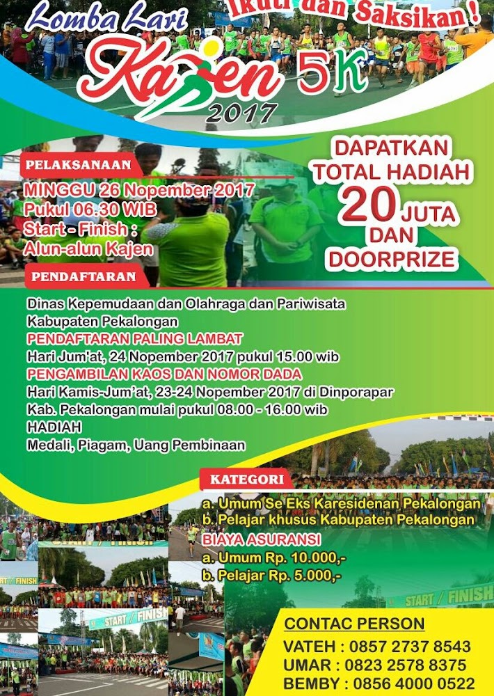 Kajen 5K โข 2017 Kajen 5K โข 2017