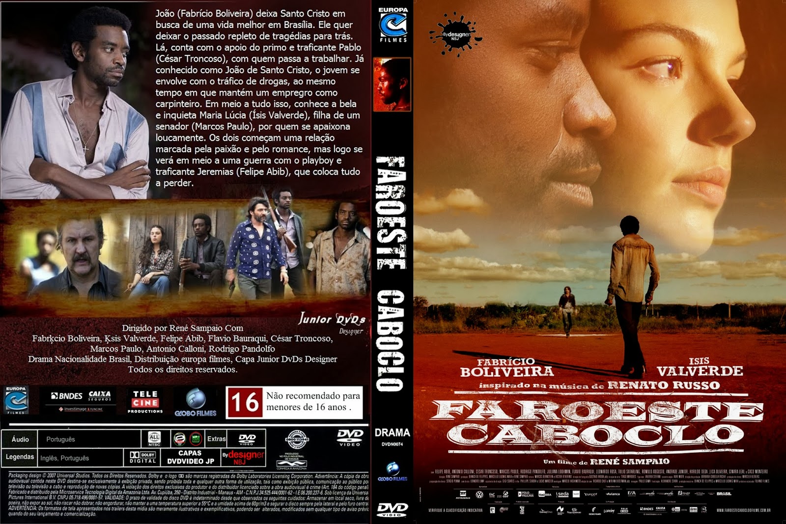 CAPAS DVD VIDEO JP FAROESTE CABOCLO