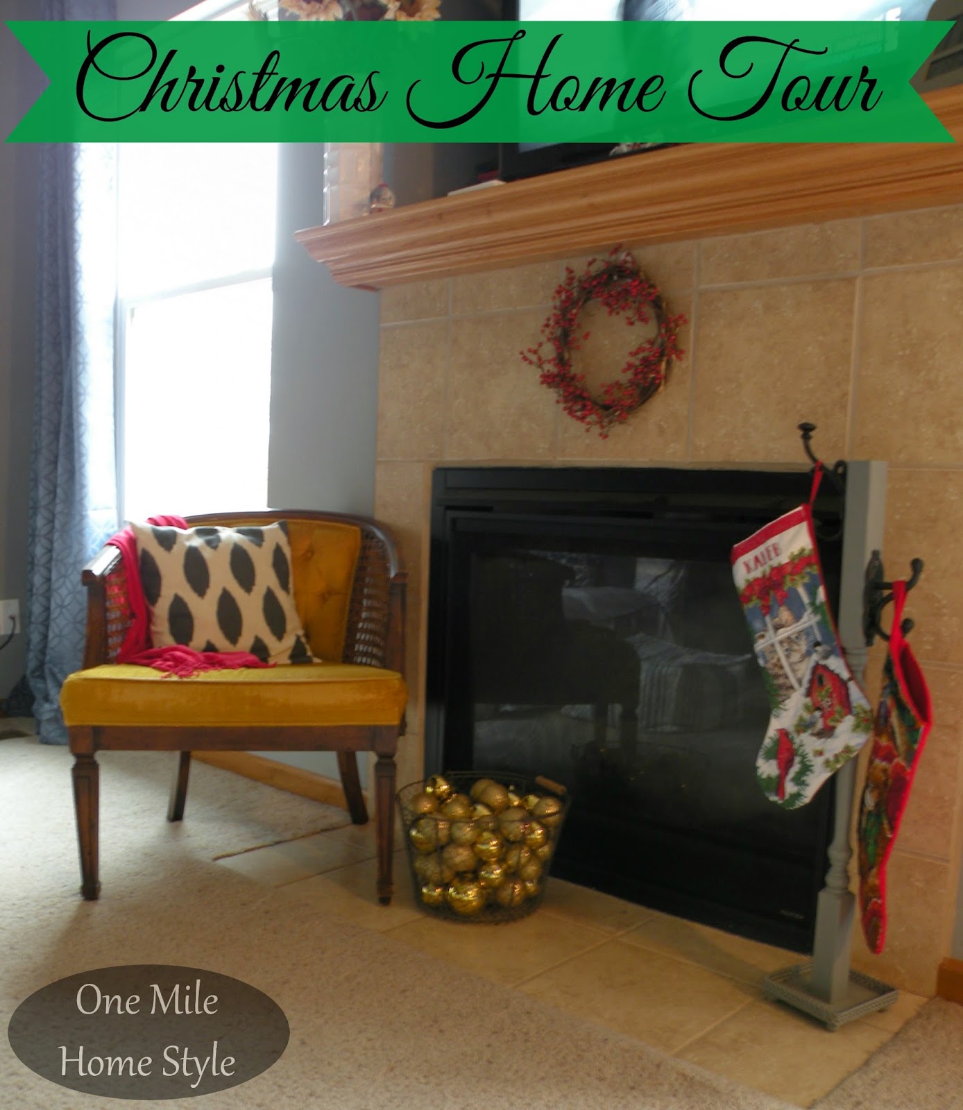 One Mile Home Style Christmas Home Tour