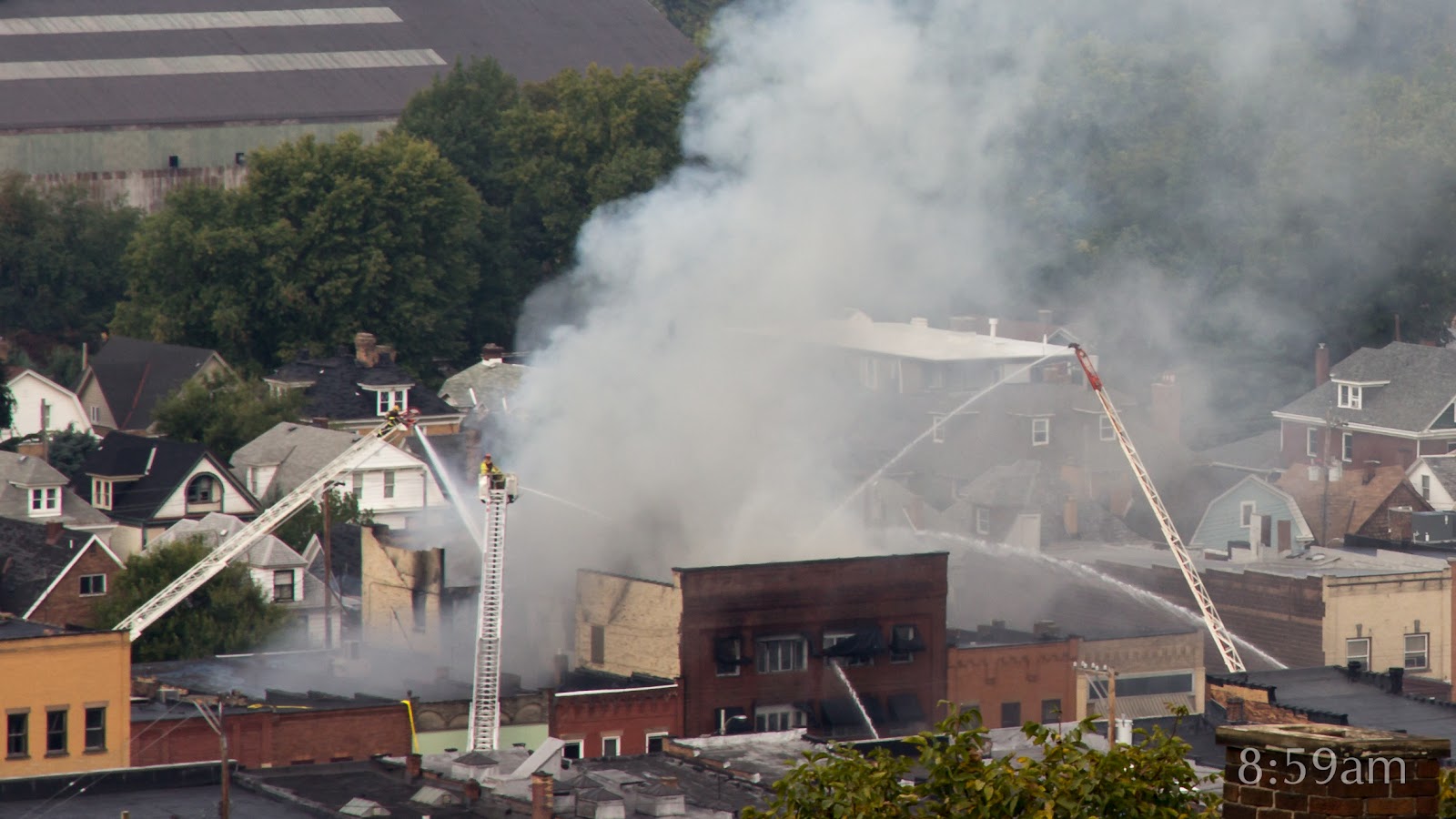 The Sadd's Virtual Home Ambridge Fire