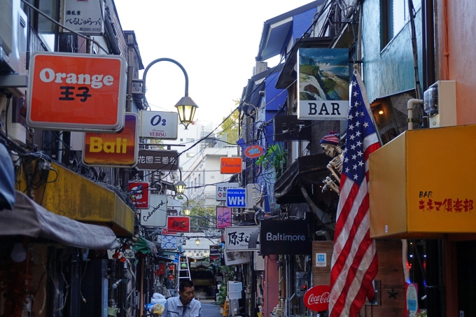 Tokion baarikadut - Golden Gai, Kabukicho