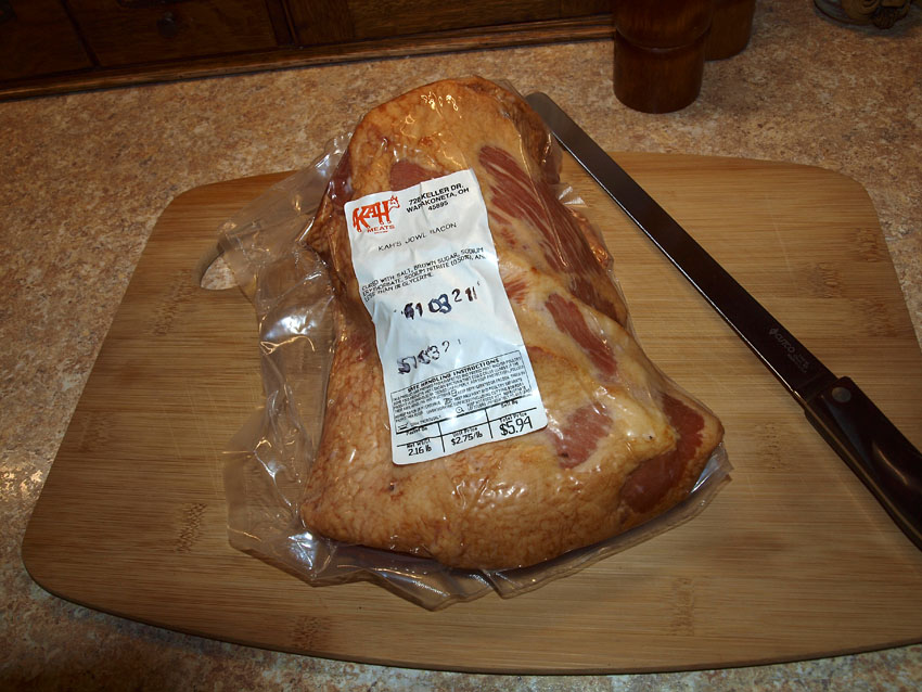 Pellet Smoker Cooking Smoked Jowl Bacon