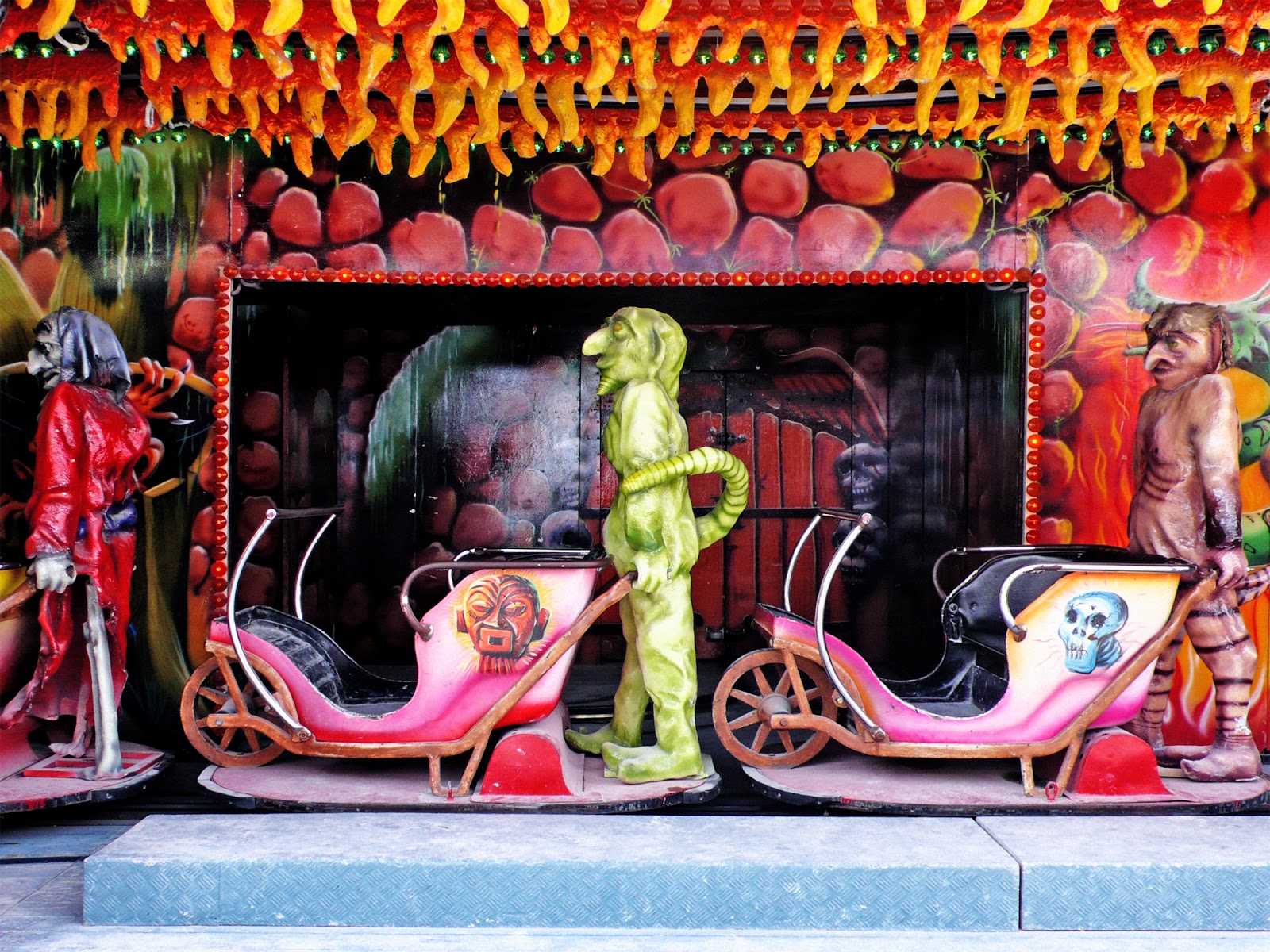 MONSTER BRAINS: Dark Rides, Ghost Trains and Haunted Mansions