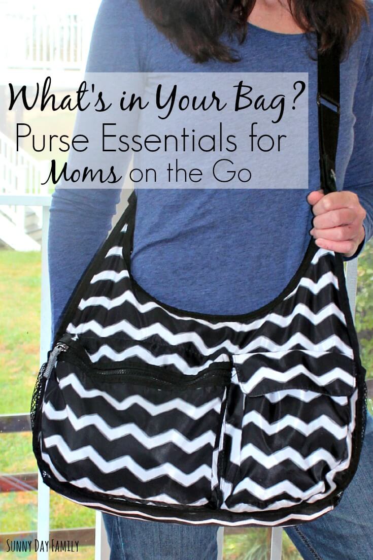 What's in Your Bag? 5 Purse Essentials for Moms on the Go