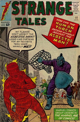 Strange Tales #111, Human Torch v Asbestos Man