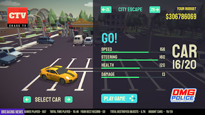 Omg Police Car Chase Tv Simulator Game Screenshot 1