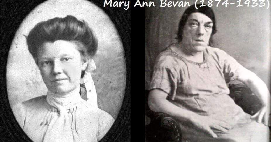 Mary Ann Bevan was born December 20, 1874 in London. 