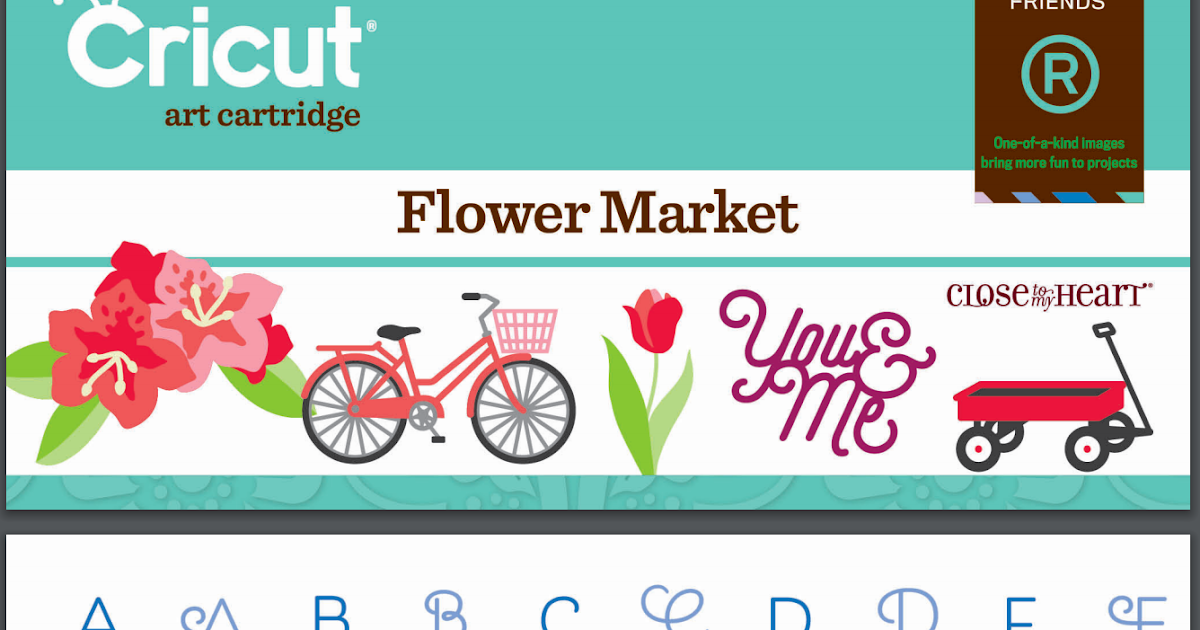 Creating with Christine The NEW Flower Market Cricut Cartridge!