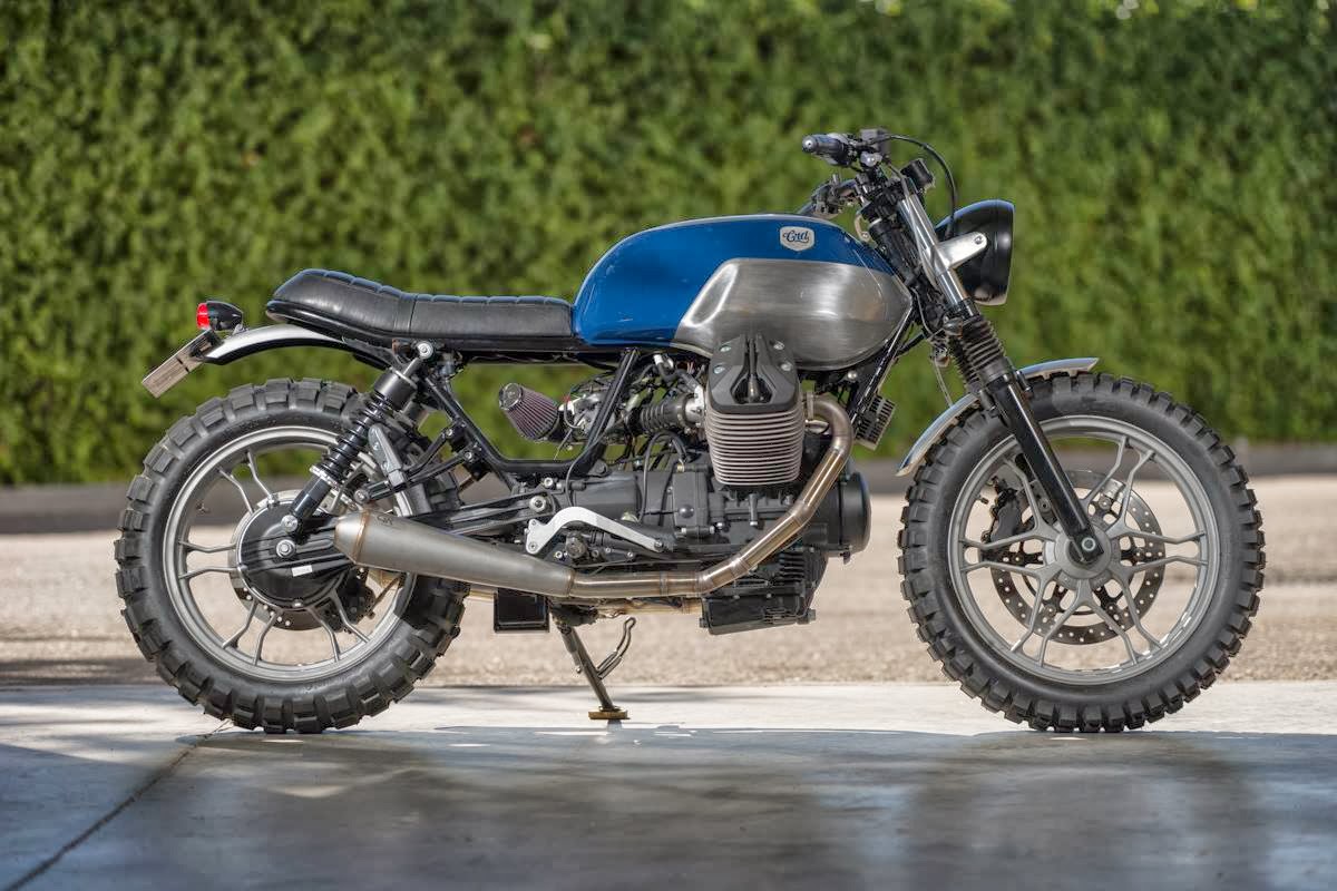 Capot (codino) En Fibre De Verre Pour Moto Guzzi V7 Et Le Mans - Style Café Racer, Fabriqué En Italie, Garantie 2 Ans