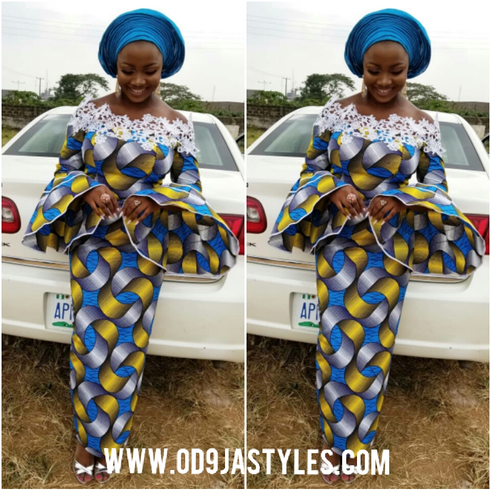 I Made This For A Client As Ankara A- Shape Gown | PeakD