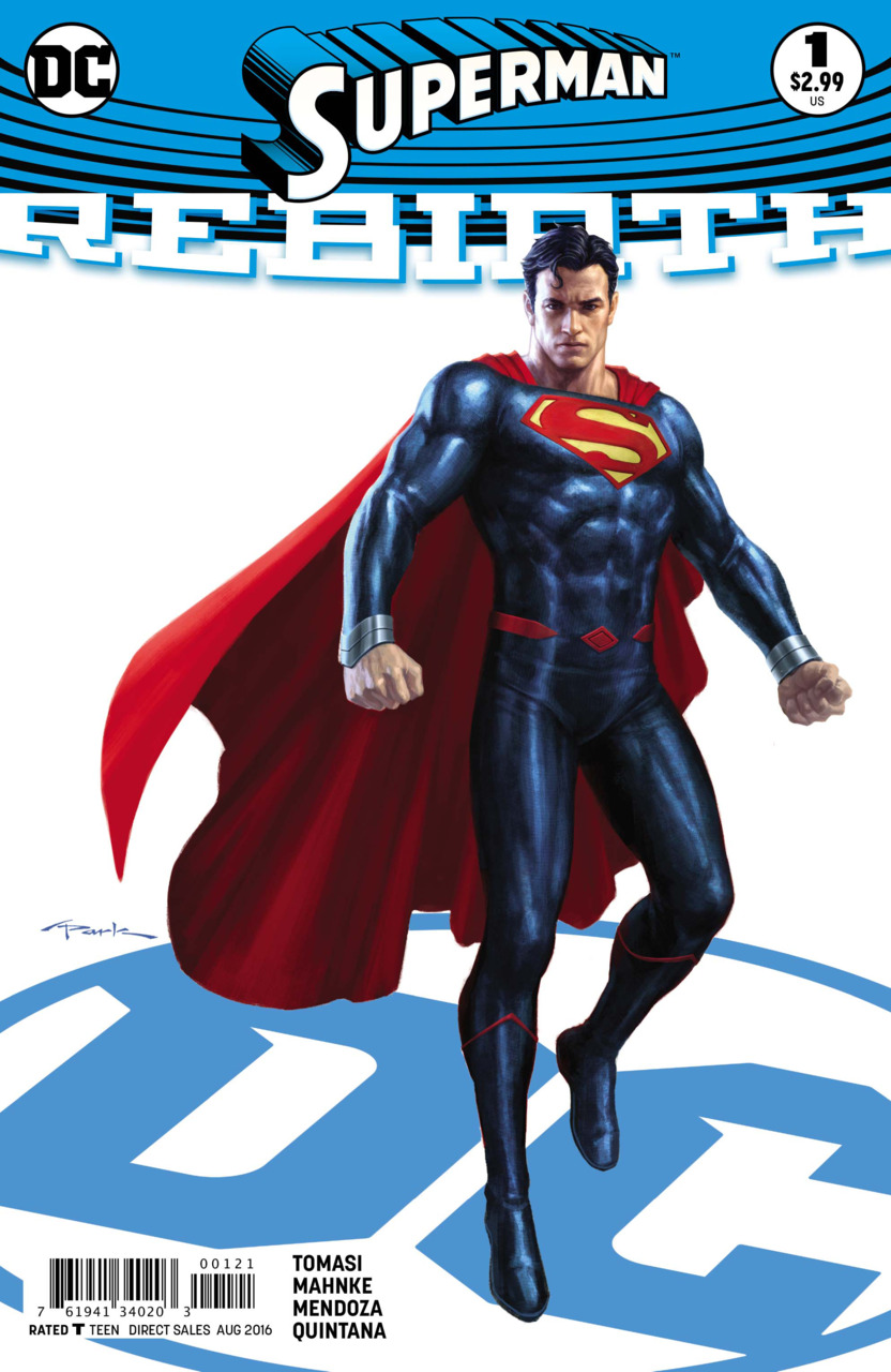 COMIC BOOK FAN AND LOVER SUPERMAN REBIRTH DC COMICS
