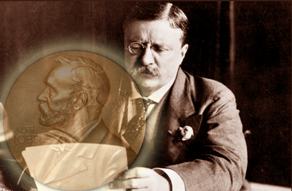 Theodore Roosevelt peraih Nobel Perdamaian tahun 1906