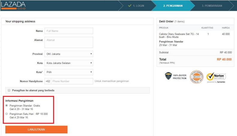 Cara Mengatur Jasa Pengiriman Di Lazada - Ini Aturannya