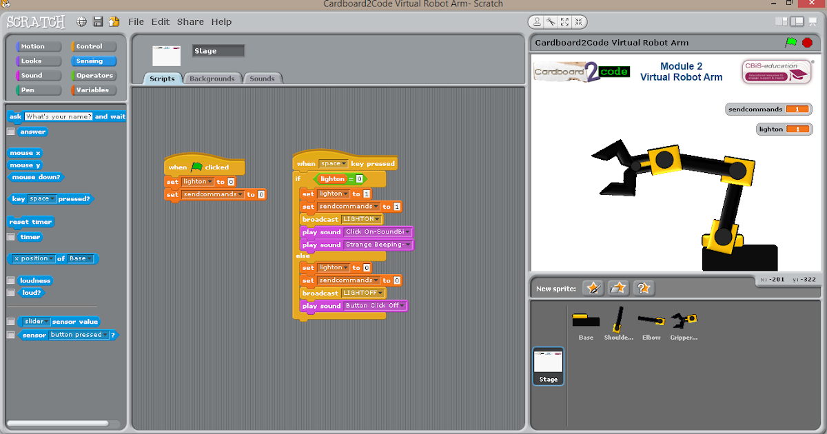 and Physical Computing: Scratch Robot