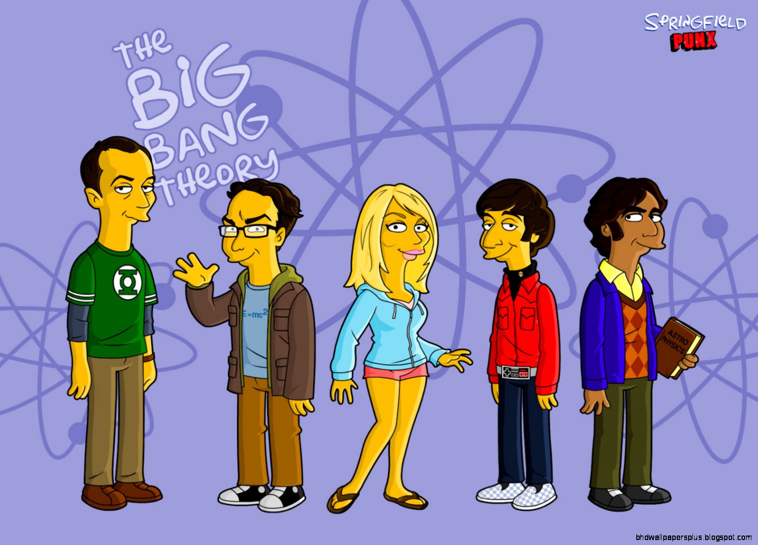 Big Bang Theory Simpsons