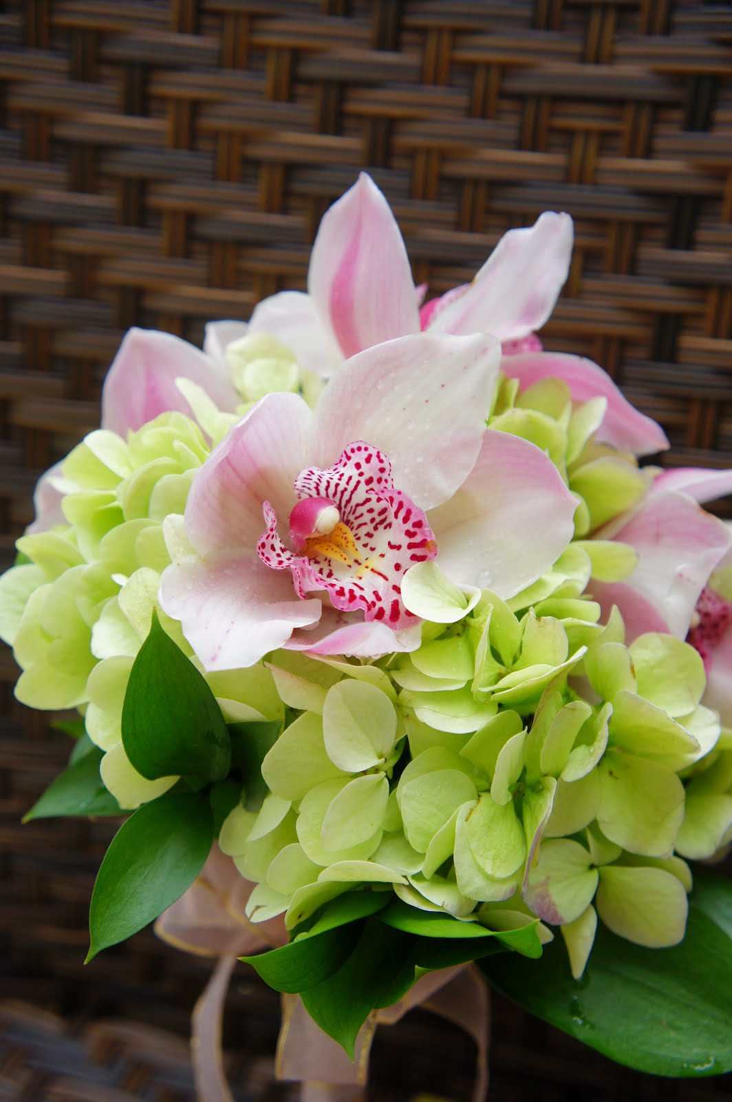 Hanabee Flowers Of Pink and Green