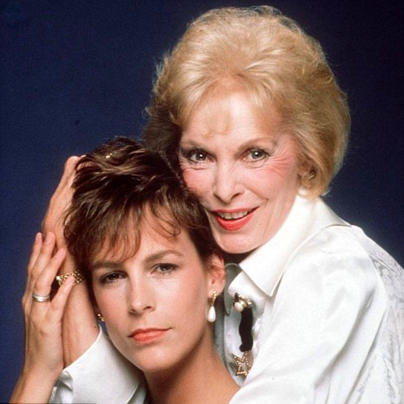 1970s - Jamie Lee Curtis and her mother. Jane Leigh at 