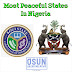 See The Full List of Most Peaceful States in Nigeria: Osun, Kogi Most Peaceful Among Others – Report