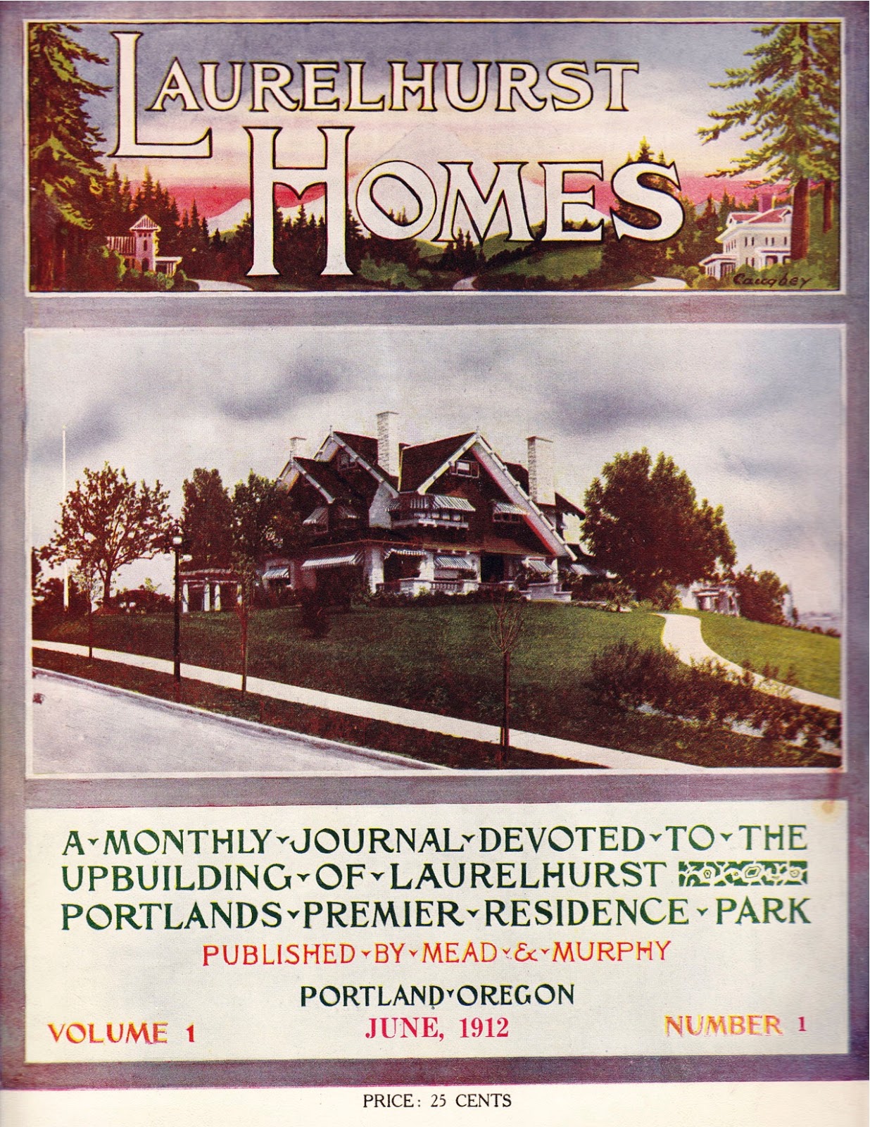 Laurelhurst Craftsman Bungalow Jun 1912 The Story of Laurelhurst