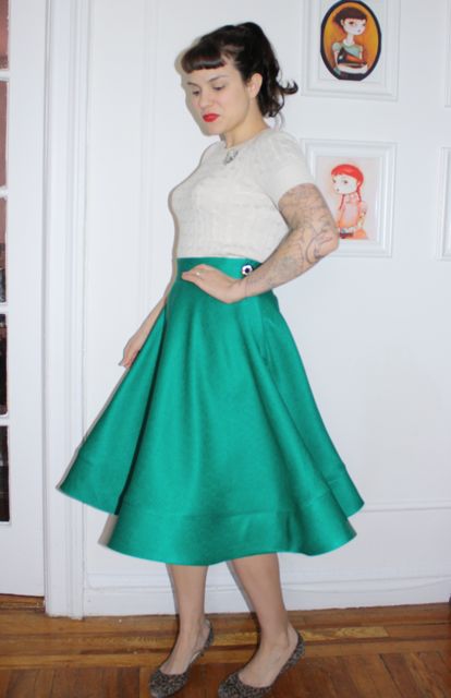 Gertie's New Blog for Better Sewing: Small Screen Skirt