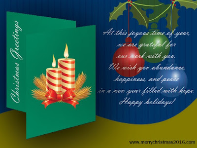 Merry Christmas Messages For Business Clients Customers