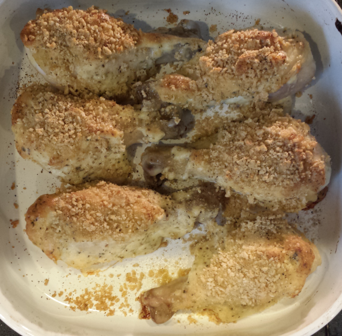 Crazy Old Hippie Chick Parmesan Crusted Chicken (GlutenFree)