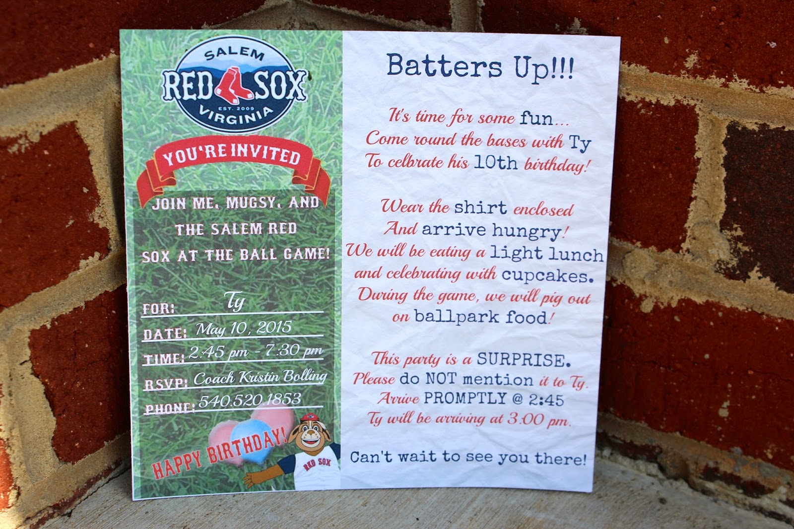 Take Me Out To The Ball Game Invitations 27