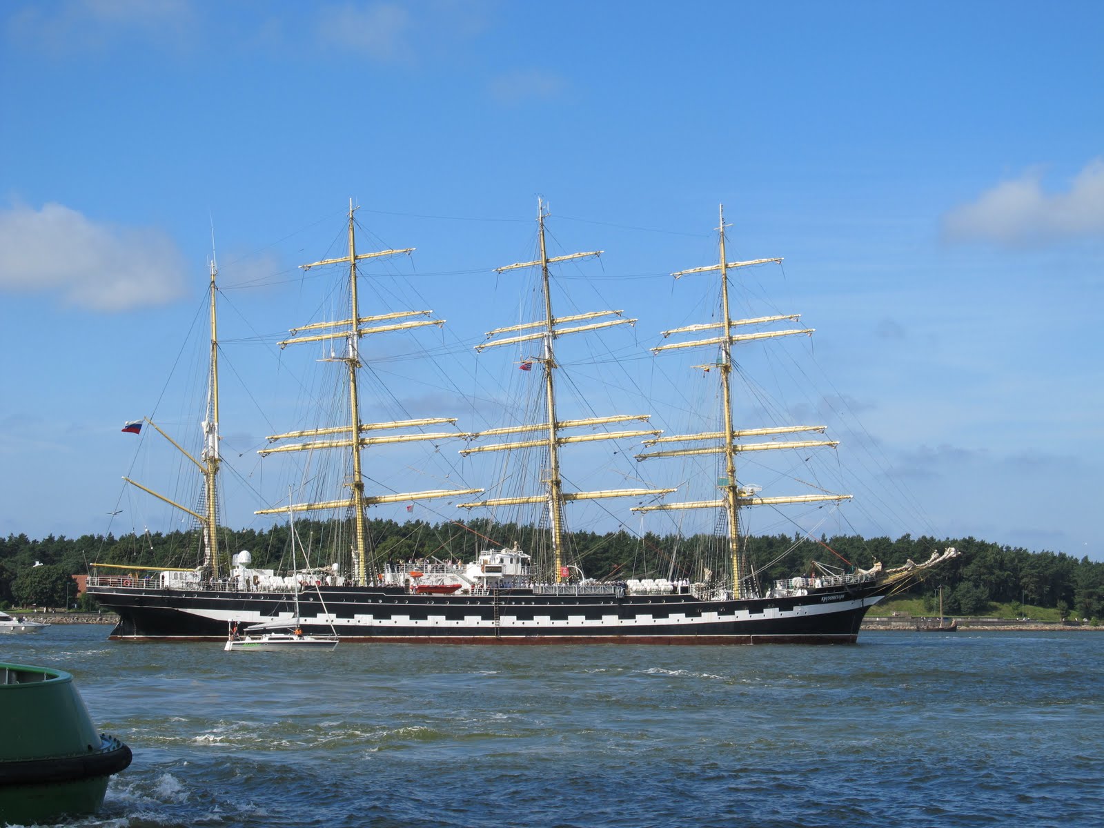 Susie in Lithuania Tall Ships Regatta in Klaipeda