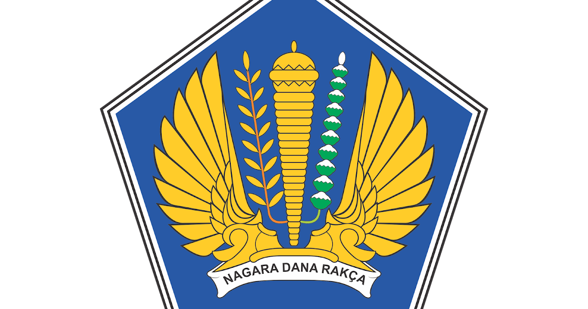 Logo Kementrian keuangan  Indonesia CDR format GUDRIL 