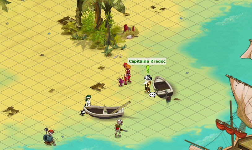 comment aller sur l'ile des naufragés dofus 2.0
