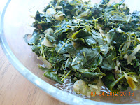 Drumstick leaf stirfry