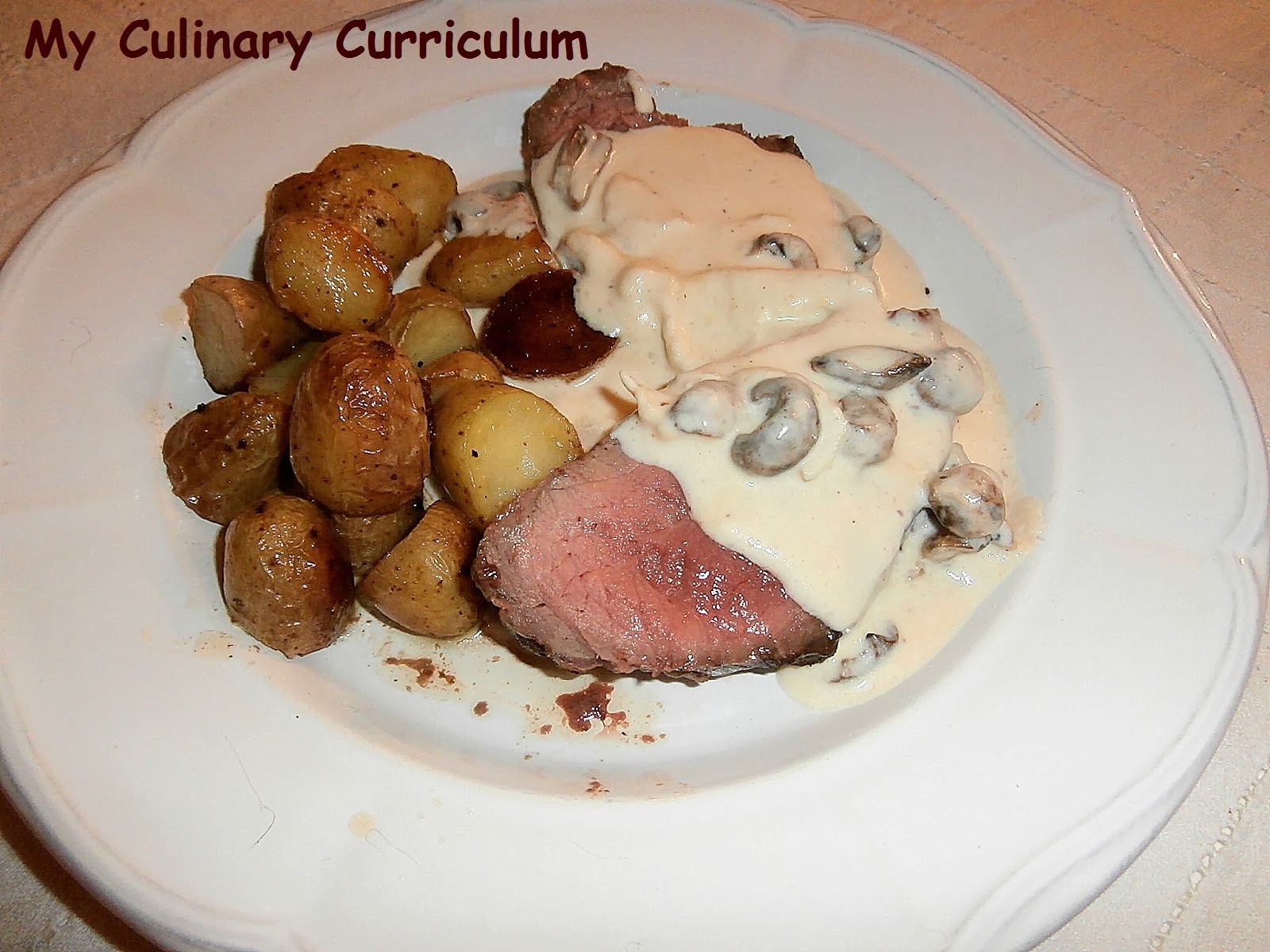 My Culinary Curriculum Sauce à la crème et au camembert (Cream sauce and camembert)